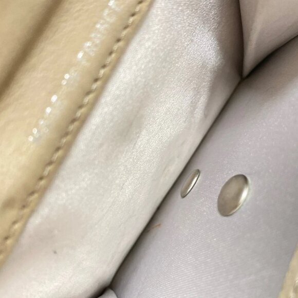 Auth CHANEL New Travel Line - Beige White Jacquard Trifold Wallet - Picture 10 of 13